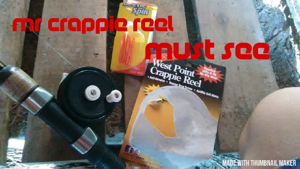 Mr crappie reel review 