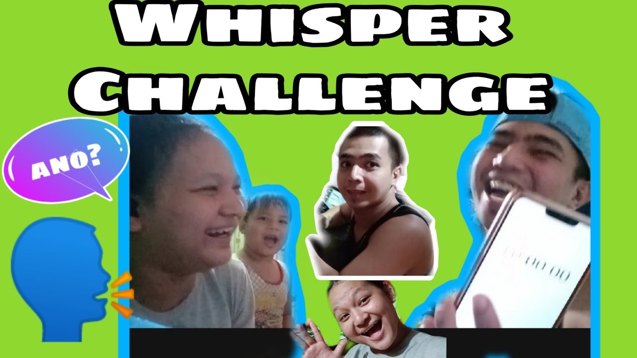 Whisper Challenge | Siblings | Gv Gv to. | Ryan Roxas Vlogs - YouTube