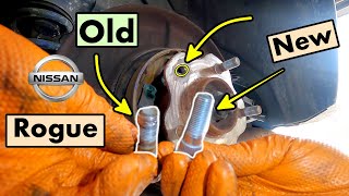 How To | Remove And Install Wheel Stud On A Nissan | DIY |