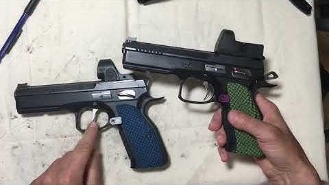 New Eemann Tech parts order came - new style trigger installed and I like it even more than the flat