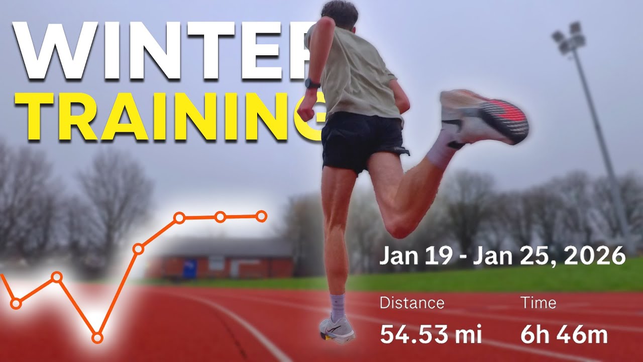 Неделя зимних тренировок для забега на 5 км менее чем за 16 минут.