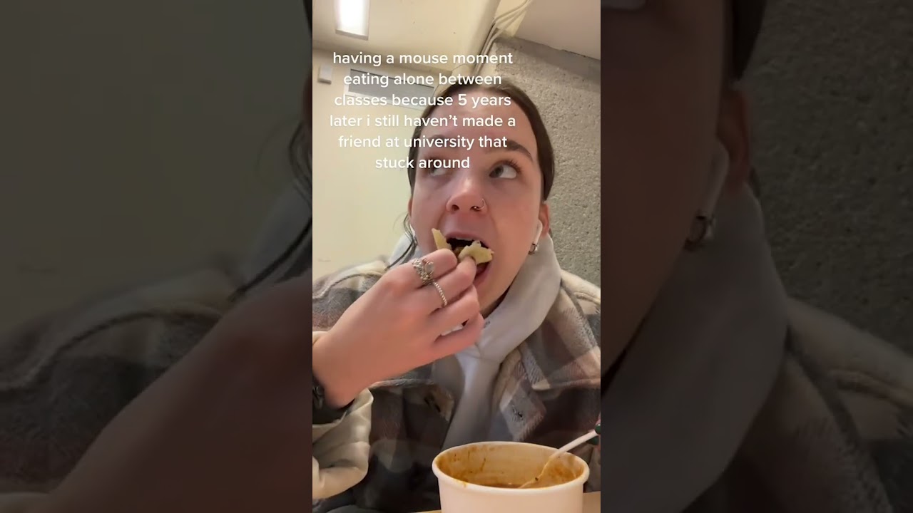 Having A Mouse Moment Eating Alone Between Video By Laurakirk69 