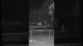 CSX locomotive on a trampoline #railvlogger #railway #railfan #train #trains #sora #ai #sora2 #sorat