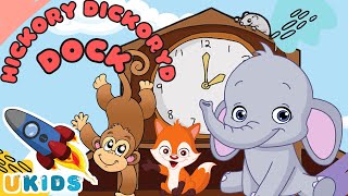 Hickory Dickory Dock Christmas Nursery Rhyme Super Simple Songs | English Poems For Videos Kids