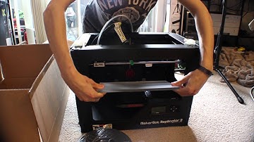 MakerBot Replicator 2 3D Printer Unboxing
