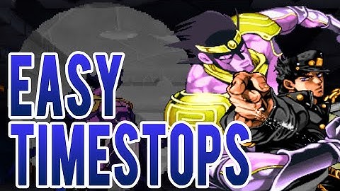Why Jotaro has the best Timestop | JOJO HFTF