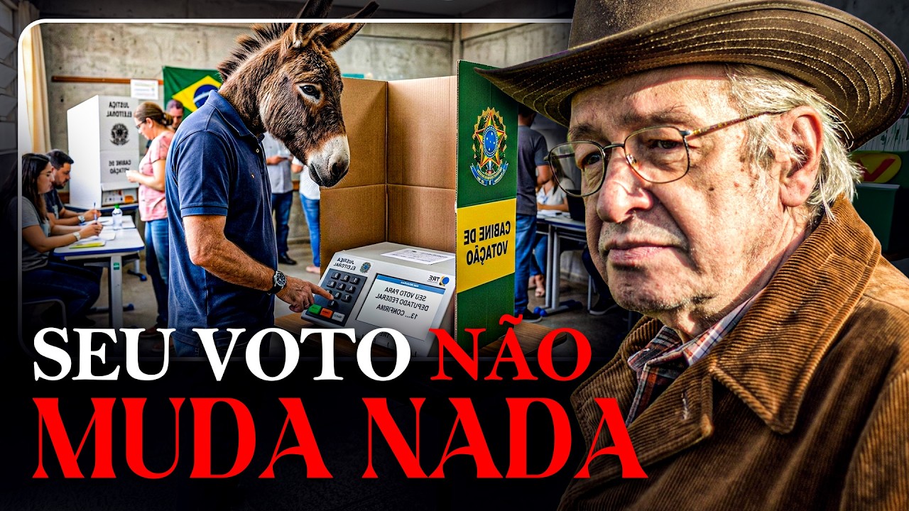 A democracia brasileira É UMA FARSA | Olavo de Carvalho