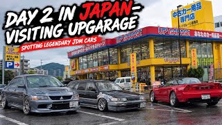 Day 2 in Japan spotting legendary cars and visiting upgarage