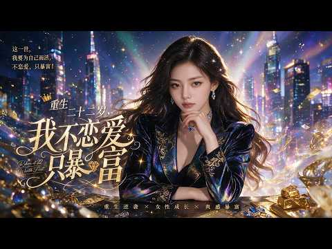 🔥【新番上线】《重生二十二岁，我不恋爱只暴富》重生回到二十二岁，她斩断烂桃花，不再为爱内耗。抓住时代风口，搞事业赚大钱，甩开负心渣男，凭一己之力疯狂暴富，活成人人羡慕的人生赢家#结局 #绘梦漫台#漫剧