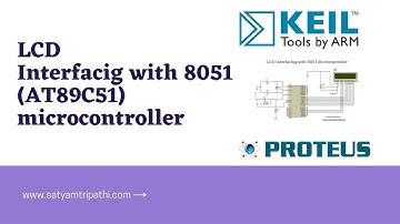 LCD Interfacing with 8051 Microcontroller  (16*2 LCD interfacing with AT89C51 Microcontroller)