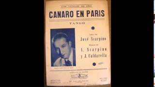 MASSOBRIO -  CALDARELLA  - CANARO EN PARIS  - TANGO