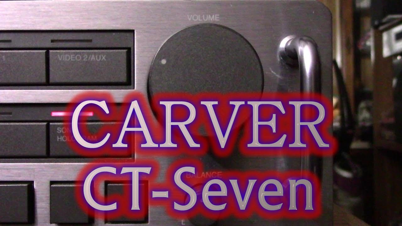 Vintage Carver Model CT-seven Preamplifier Tuner - www.internetsociety.tg