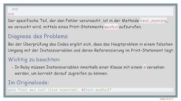 Behebung der Ausnahme „wrong number of arguments (0 for 2)“ im Ruby-Code