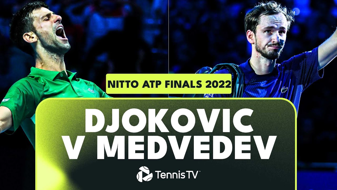 Pure Tennis CHAOS 🤯 Novak Djokovic vs Daniil Medvedev Nitto ATP Final 2022 Highlights