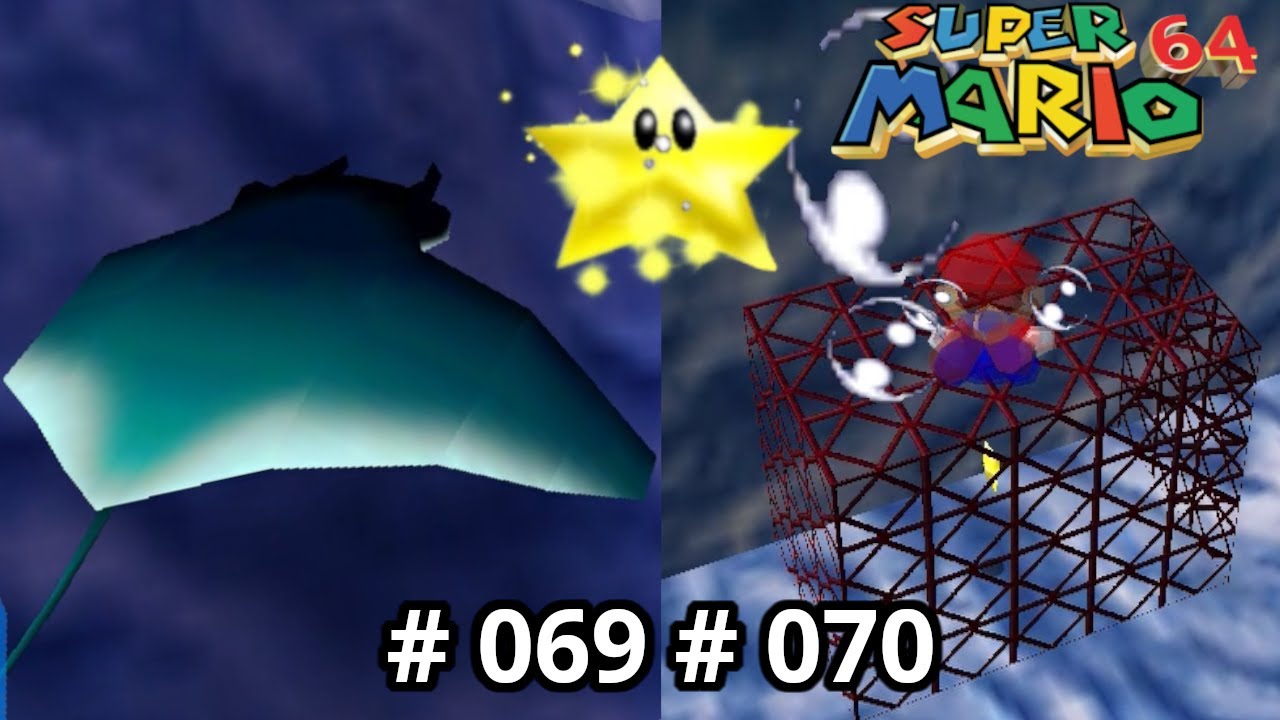Mario Manta Rasy Super Mario 64 - #069 #070 - 2 por 1 [Dire, Dire Docks - The Manta Ray ...