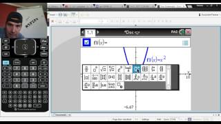 get NSPIRE...d:  Graphing Piecewise Functions