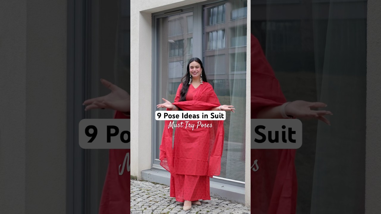 9 Best Pose ideas in Suit | Minisha Pathak #shorts #photography #kurtaset #pose