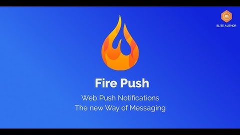 WordPress Fire Push