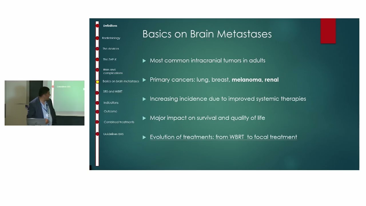 Brain Metastasis, Indications and results of LITT for brain metastasis and radionecrosis.