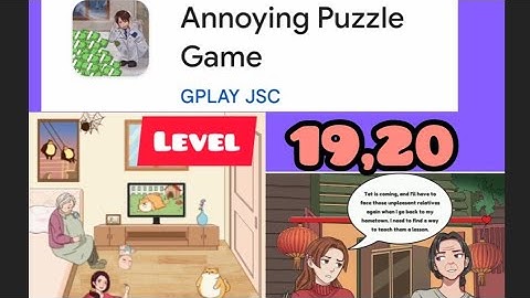 Annoying puzzle game level 19 & 20 #games #video #funny #braingames