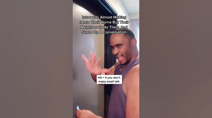 Introverts Can't Escape Small Talk 🤦🏾‍♂️ #shorts