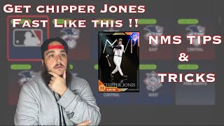 FASTEST WAY TO GET CHIPPER JONES , COMPLETE COLLECTIONS NO MONEY SPENT - MLB THE SHOW 21