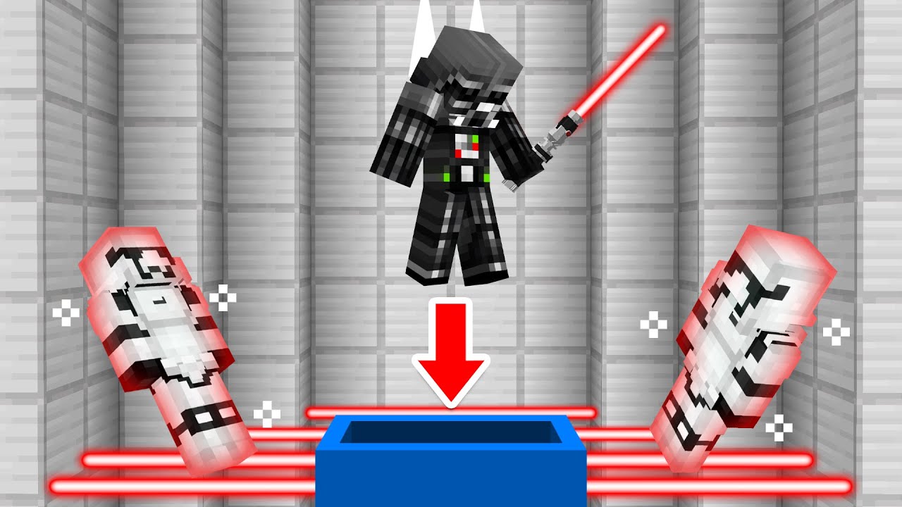 We Completed The Impossible Star Wars Dropper In Minecraft And This Happened Youtube