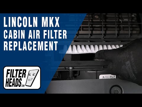 How to Replace Cabin Air Filter 2013 Lincoln MKX AQ1109