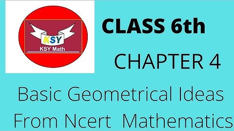 class 6th  chapter 4 (Basic Geometrical Ideas) Exercise 4.3  fully solved...