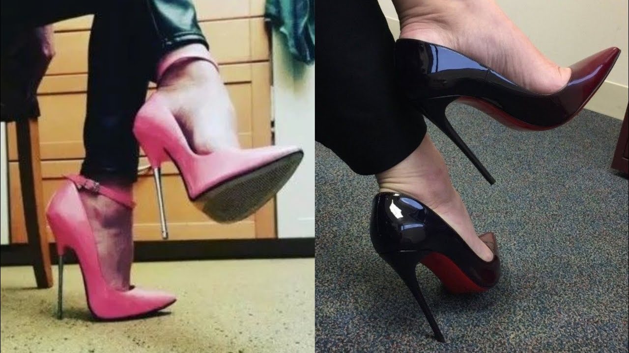 Latest collection of stiletto high heels pumps for women 2024 - YouTube