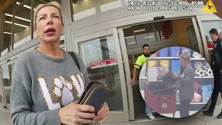 $2,400 Target Theft - She Begged Police to Let Her Go for Her Dog Bodycam