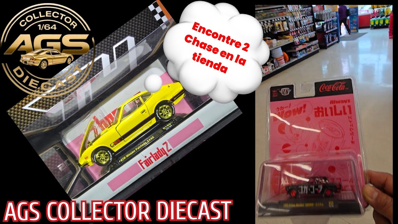 Encontre 2 Tesoros M2 en tienda FairLady chase y Datsun Bluebird chase #minigt #m2machines 