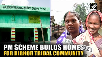 Het PM Janman-programma biedt onderdak aan de bedreigde Birhor-stamgemeenschap in Korba in Chhatt...