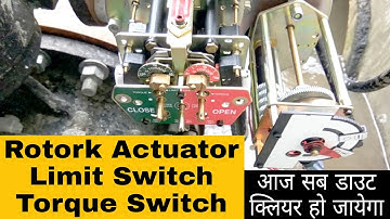 How to Set Limit switch & Torque Switch of Actuator / Actuator की लिमिट और टार्क कैसे सेट करते हैं.