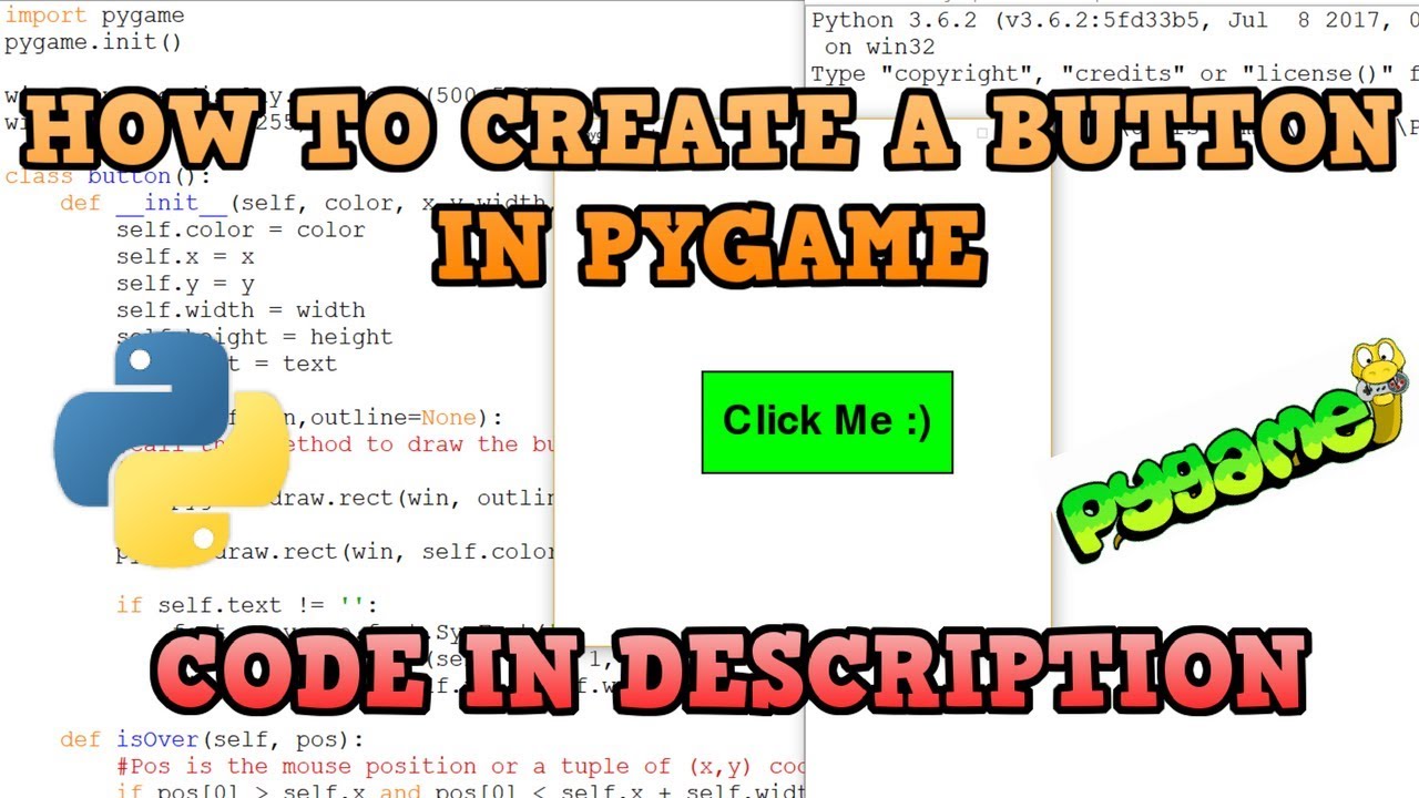 Игры на pygame код. Кнопки в Pygame. How to Import Pygame. Pygame menu. Pygame code in Python.