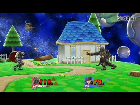 我が道を行く~ガノンドロフ編~part2 vsアイク[スマブラWiiU]