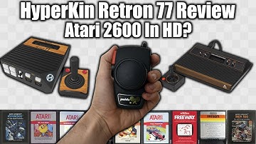 Atari 2600 In HD? Hyperkin Retron 77 In-Depth Review & Comparison
