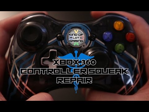 Видео: Xbox 360 Controller Trigger Squeak Repair