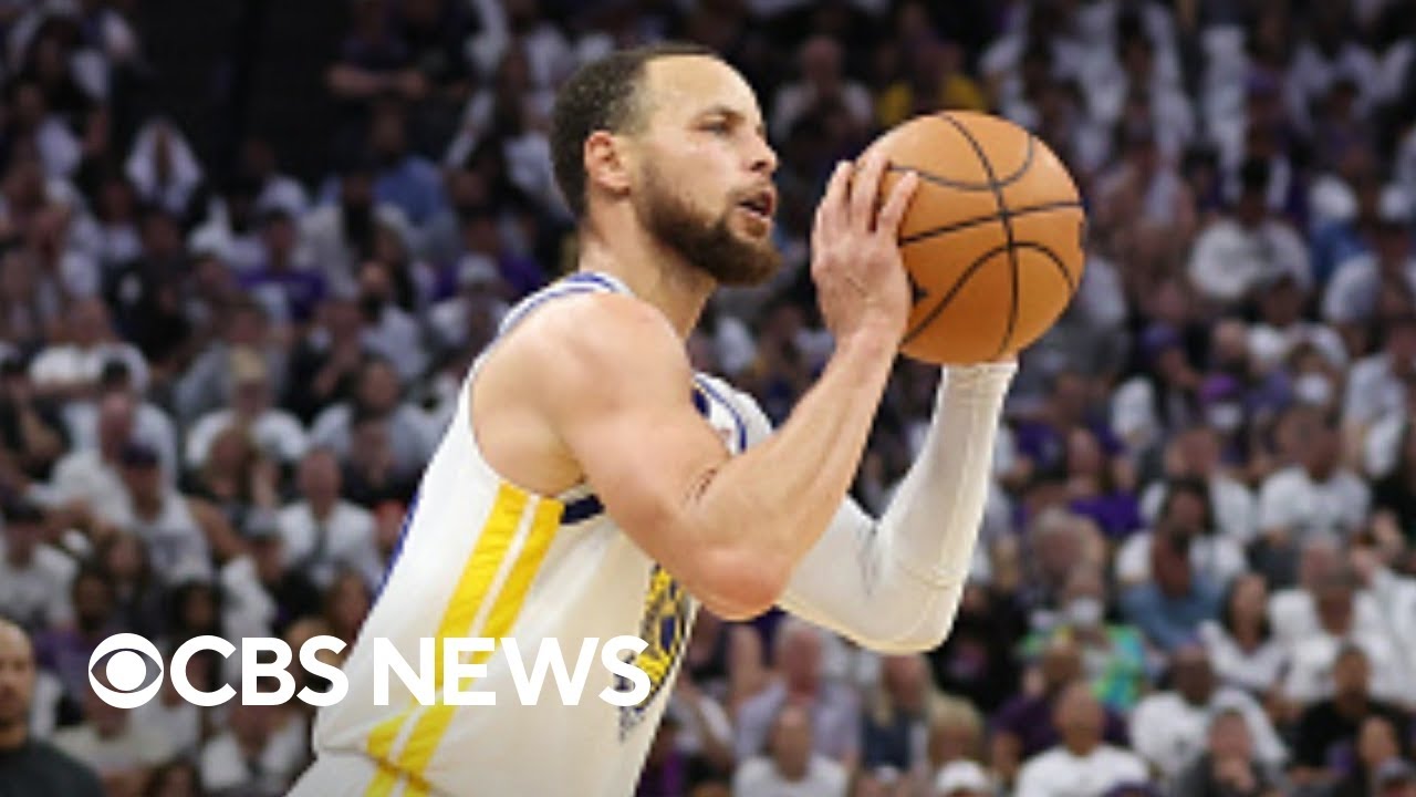 ⁣Warriors' Steph Curry scores 50 points in historic Game 7 performance