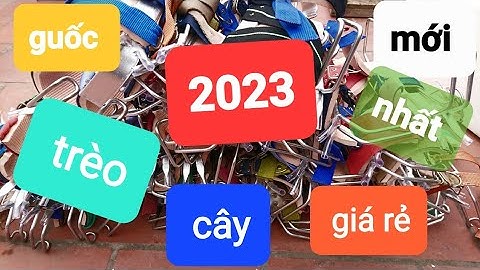 guốc trèo cây bắt ong 2023, dụng cụ hỗ trợ trèo cây và dây đai an toan