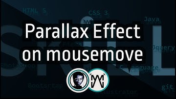 Parallax Effect on Mouseover Project (with HTMl, CSS, Javascript, Parallax.js)