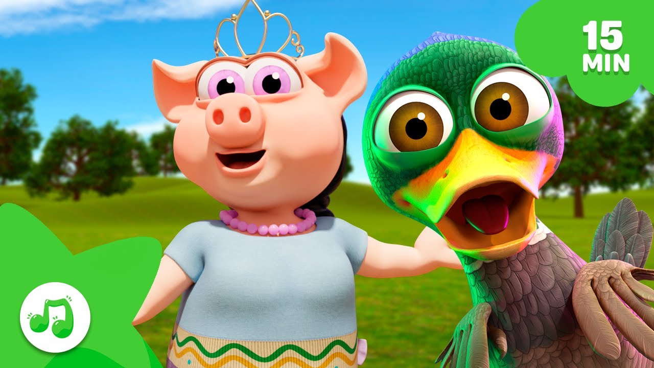 Ballando nella Fattoria! 🌈 Raccolta di canzoni (15min) La Fattoria di Zenon