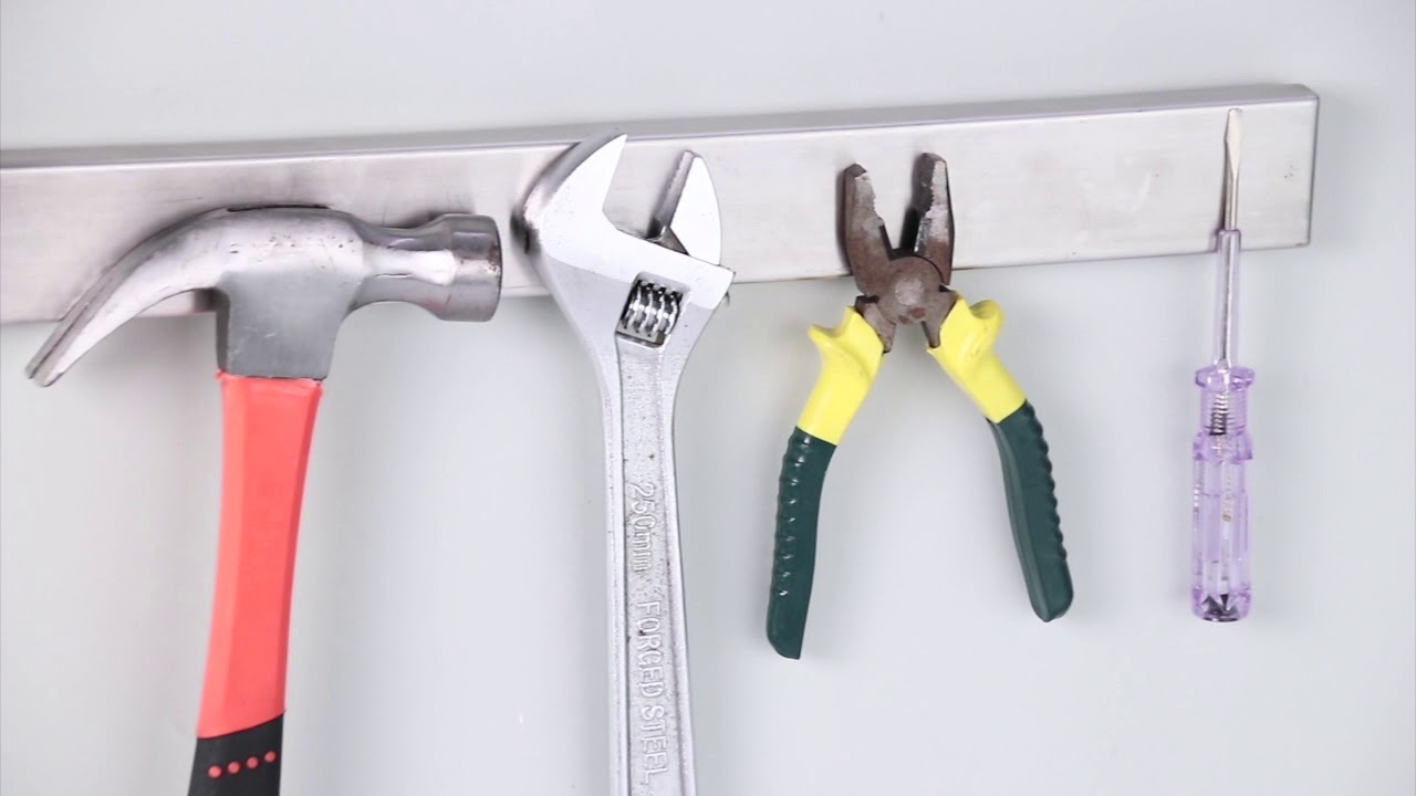 How to use Dailymag 332018 18inch stainless steel tool holder and knife holder YouTube
