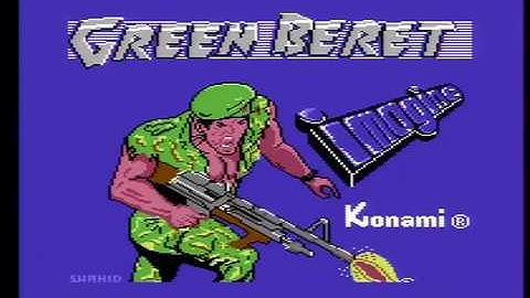 Green Beret - Ultimate64 (Initial firmware release) with emulated SID & Real SID