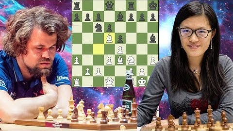 Positive chess game | Hou Yifan vs Magnus Carlsen 5