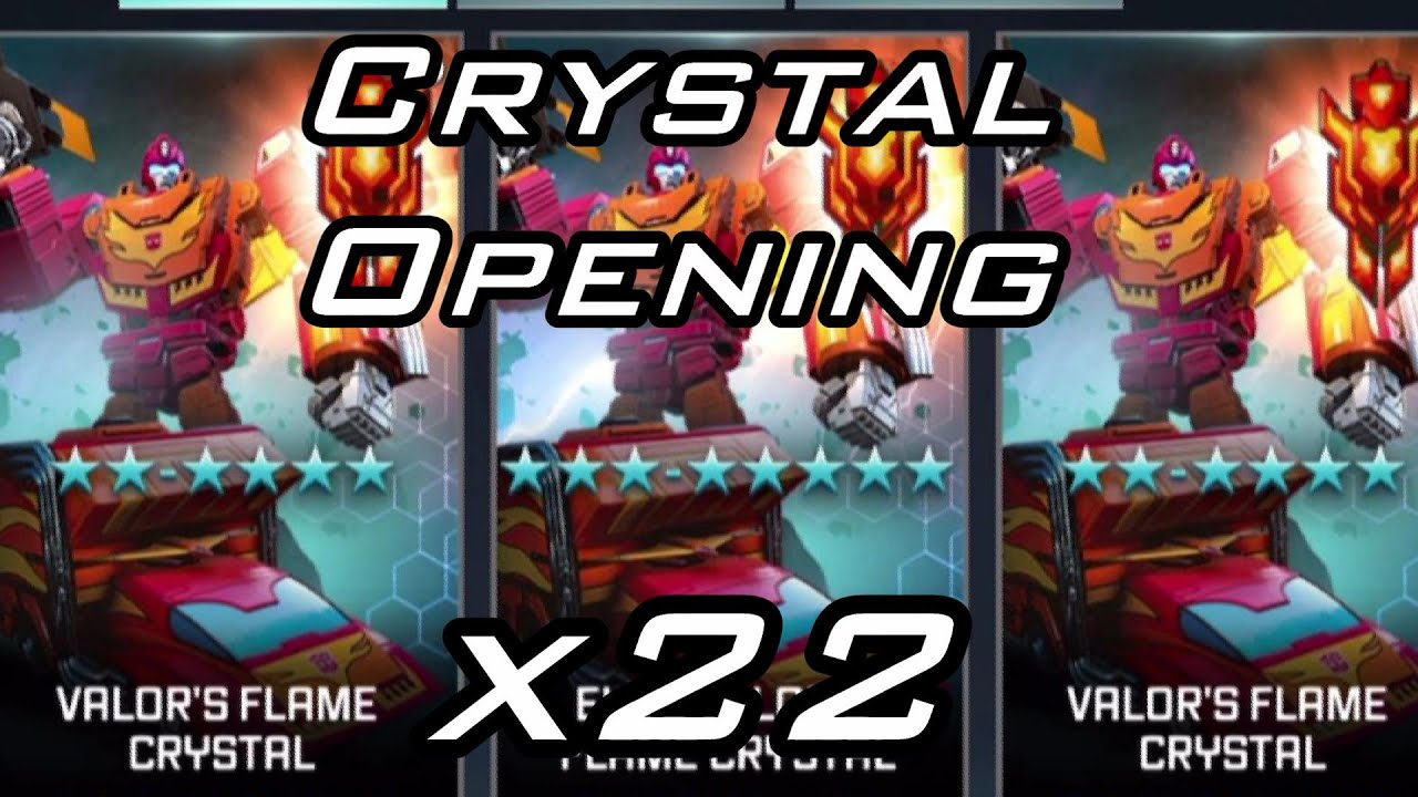 x22 Valor's Flame Crystals Transformers to Fight YouTube