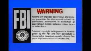Warner Bros. Educational Products Warning Screen 1982-2004