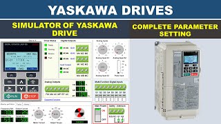 YASKAWA Drive Parameters | Free Simulator of VFD | VFD in Hindi screenshot 5