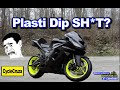 Plasti Dip Motorcycle Stuff is TRASH? | MotoVlog