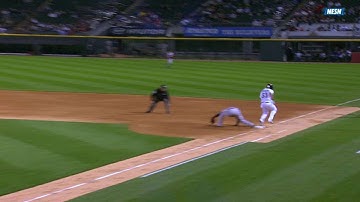 BOS@CWS: Shaw nabs Cabrera after overturned call